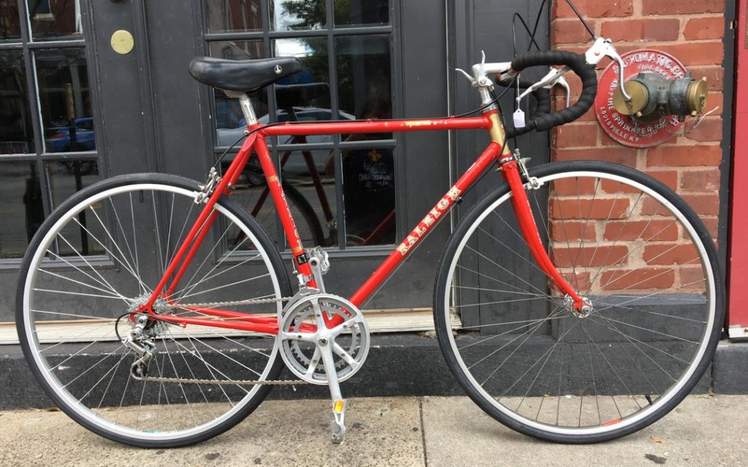 Raleigh Pursuit, 58cm, red